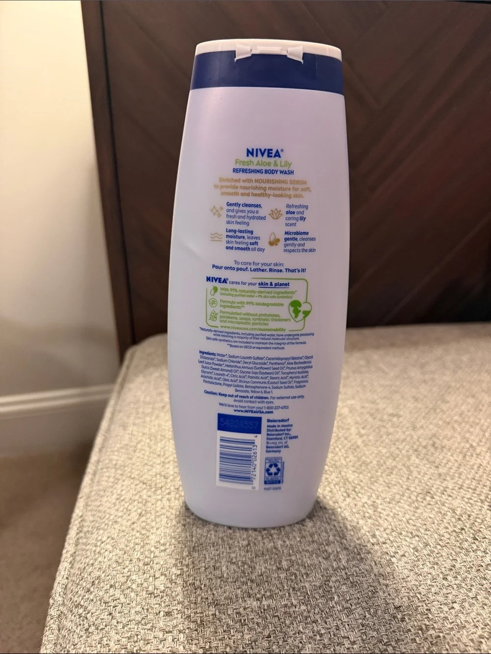 NIVEA Fresh Aloe & Lily Body Wash